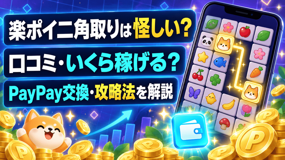 楽ポイ二角取りののアイキャッチ画像