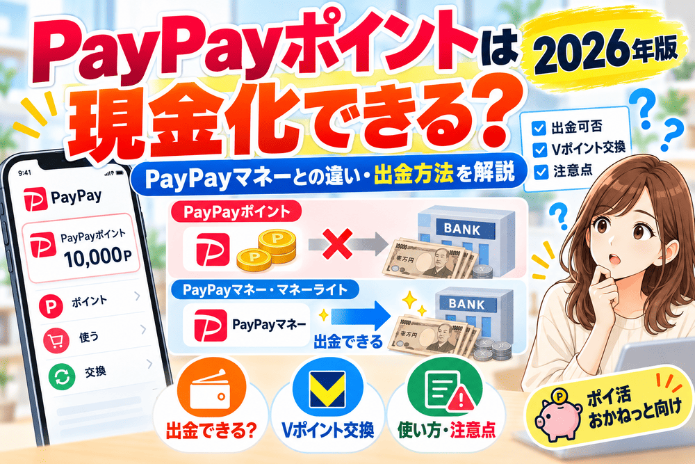 paypayポイント現金化のアイキャッチ画像