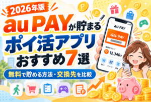 au PAYが貯まるポイ活のアイキャッチ画像