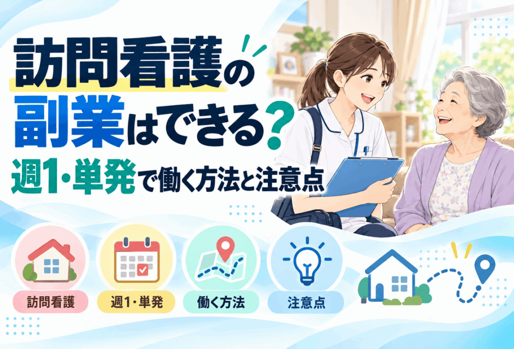 訪問看護の副業はできるのアイキャッチ画像